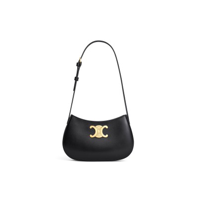 CELINE MEDIUM TILLY BAG IN SHINY CALFSKIN 115703BF4.38NO (22*13.5*4cm)